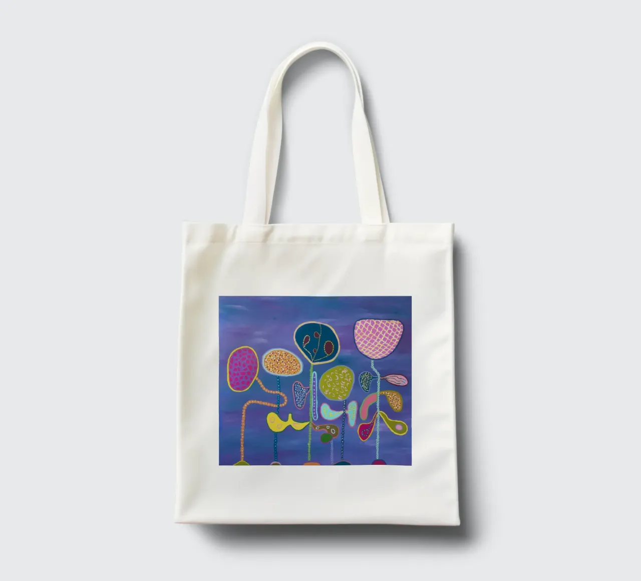 Beatitudine borsa in juta da Helen Joynson