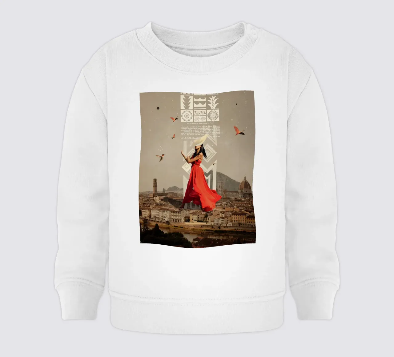 Bird Whisperer felpa neonato da Frank Moth