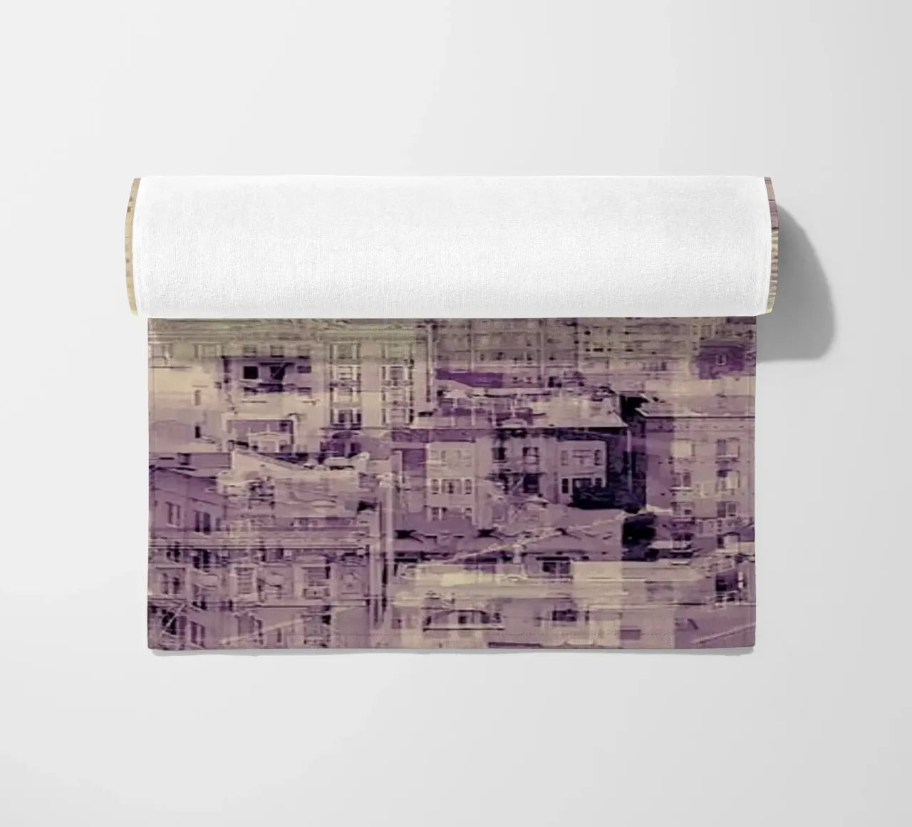 Ghost City beach towel by In Full Color