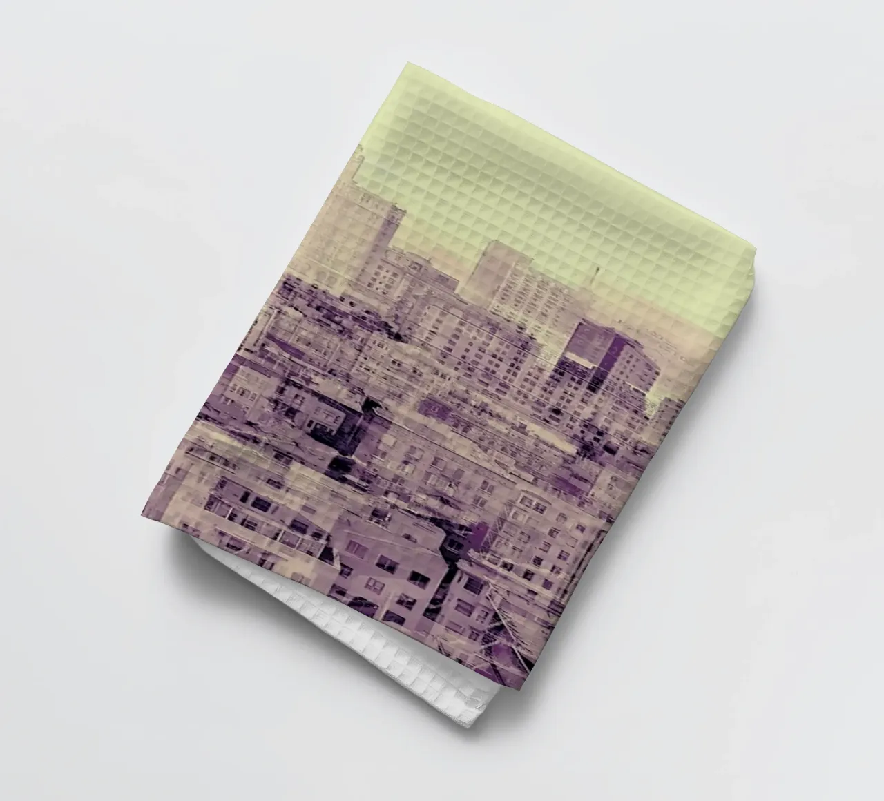 Ghost City tea towel by In Full Color