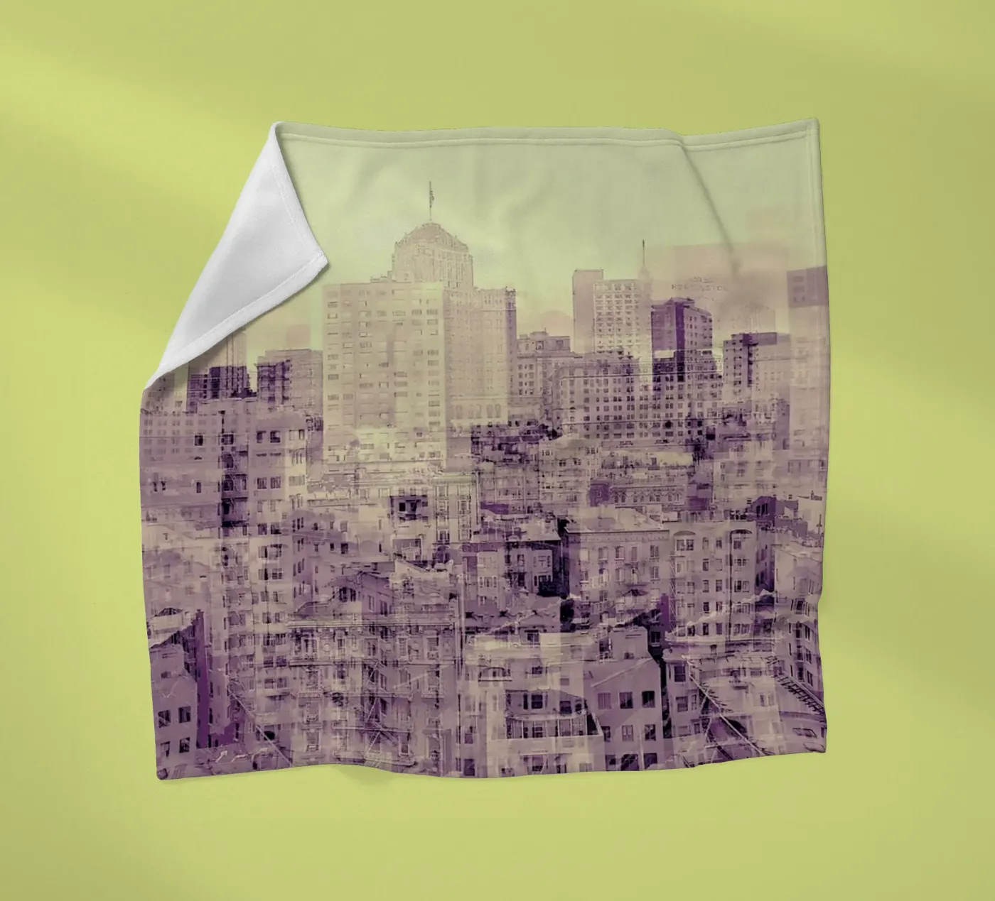 Ghost City Fleecedecke von In Full Color