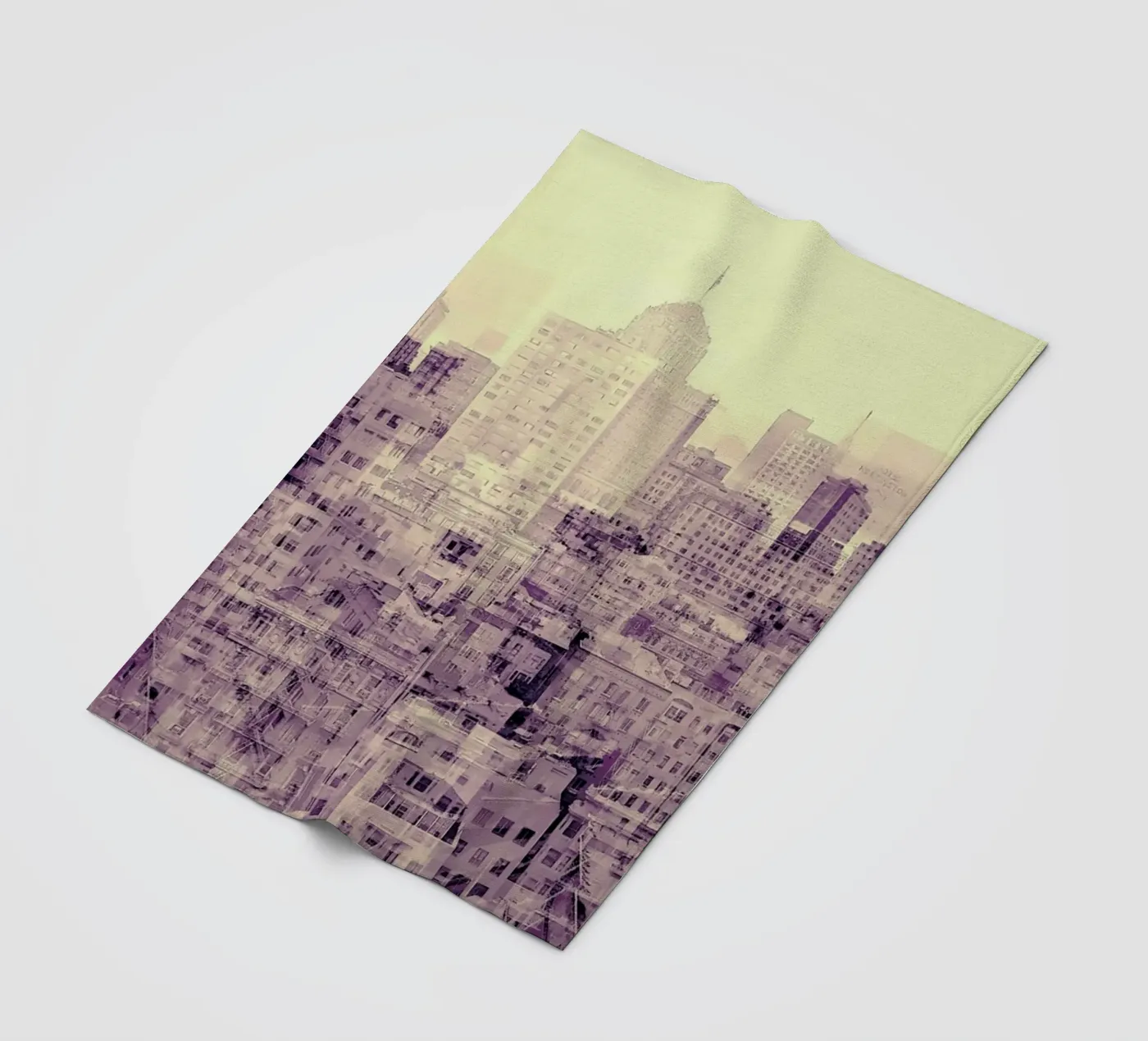Ghost City Fleecedecke von In Full Color