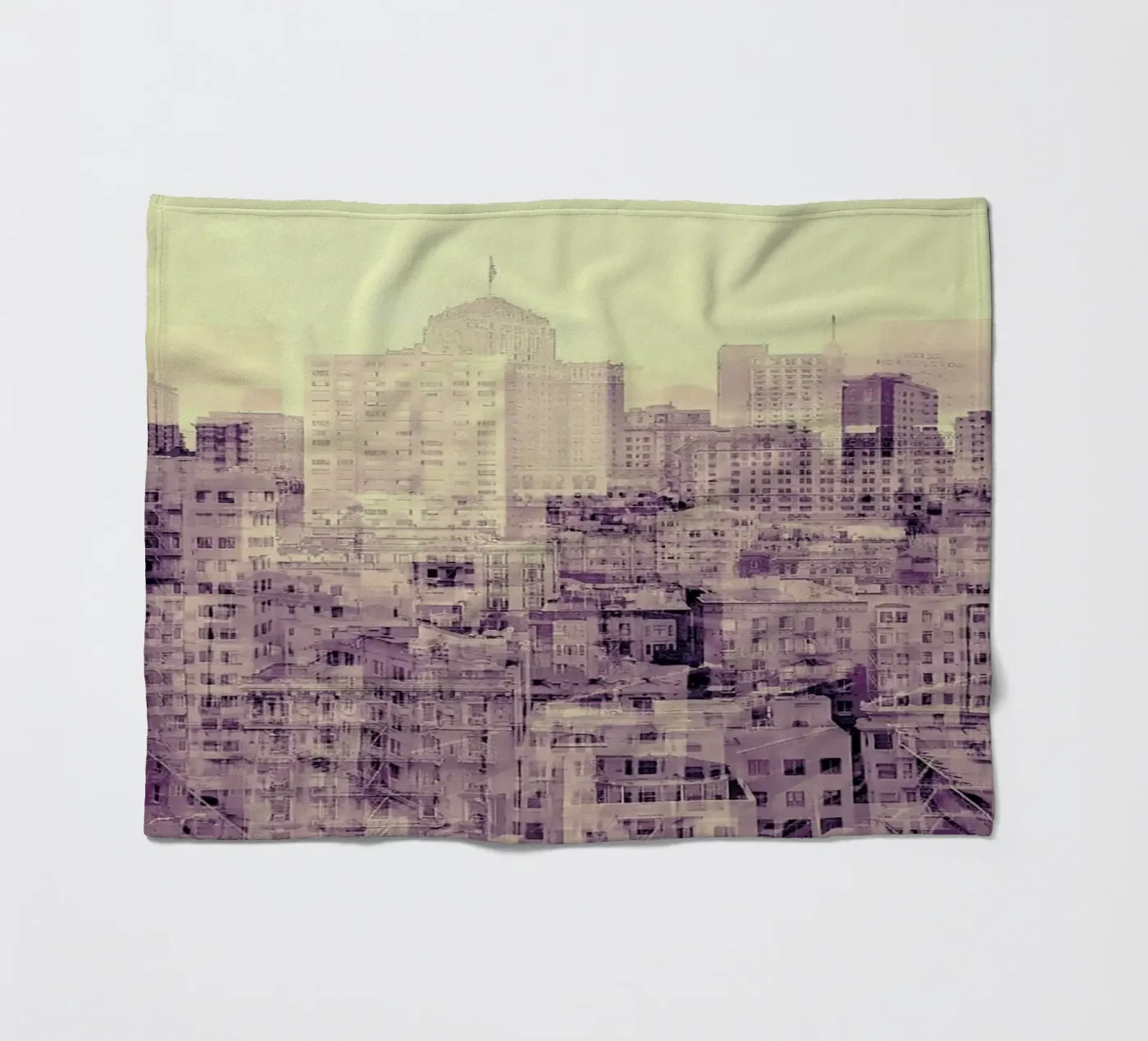 Ghost City Fleecedecke von In Full Color