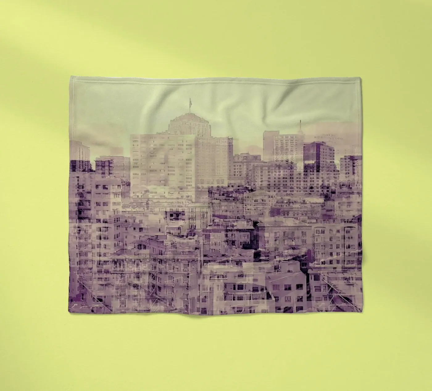Ghost City Fleecedecke von In Full Color