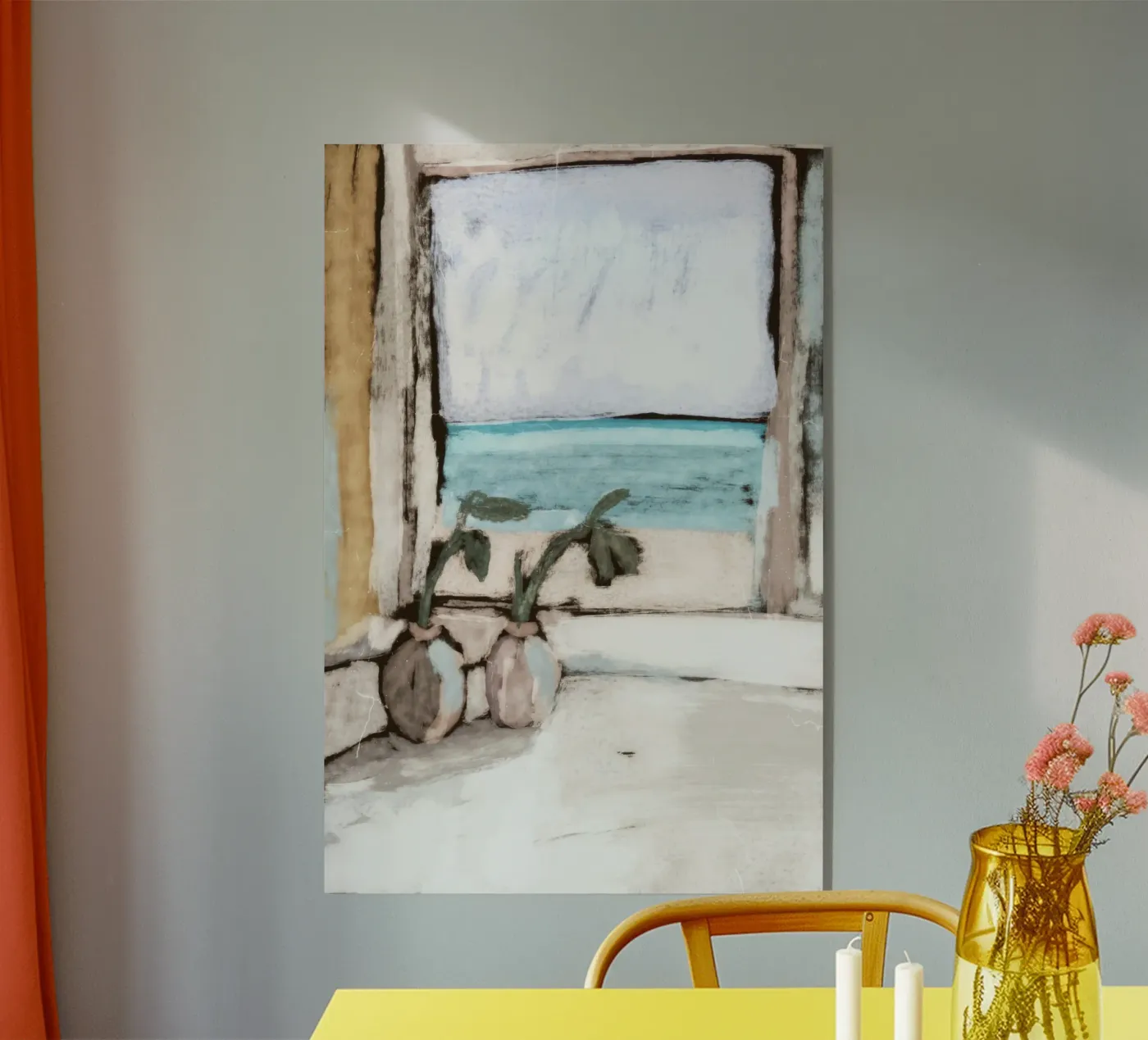 Soft Horizon acryl van treechild