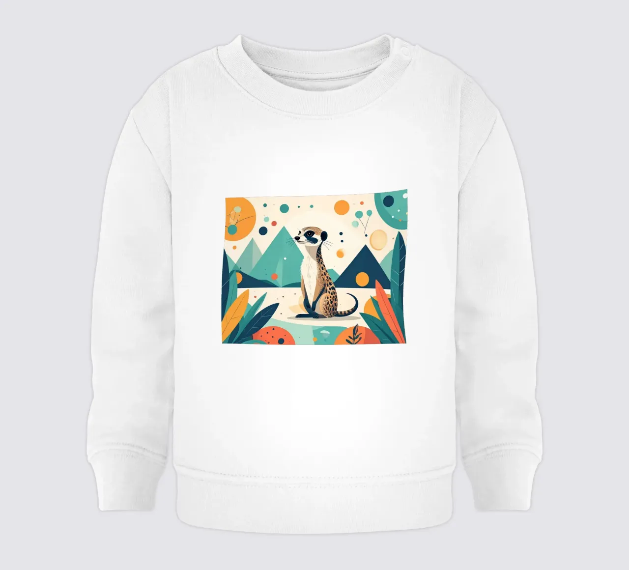 L'allegro suricato nella foresta incantata felpa neonato da Katalier (Kids)