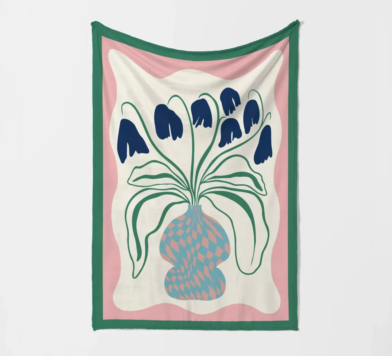 Segen Fleecedecke von Miho Art Studio