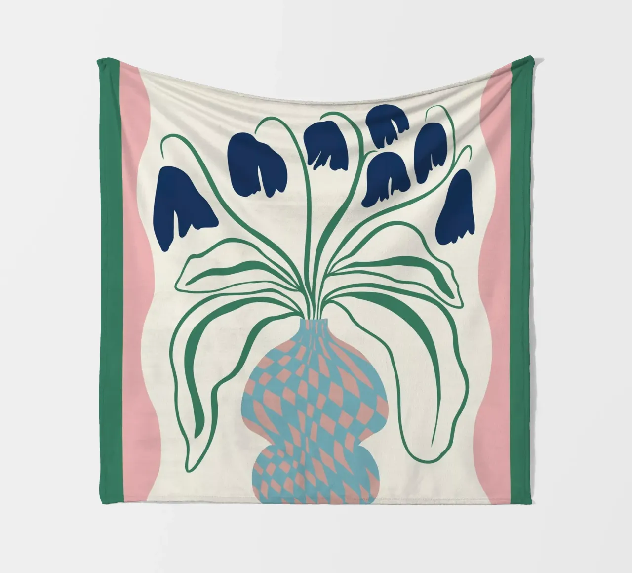 Segen Fleecedecke von Miho Art Studio