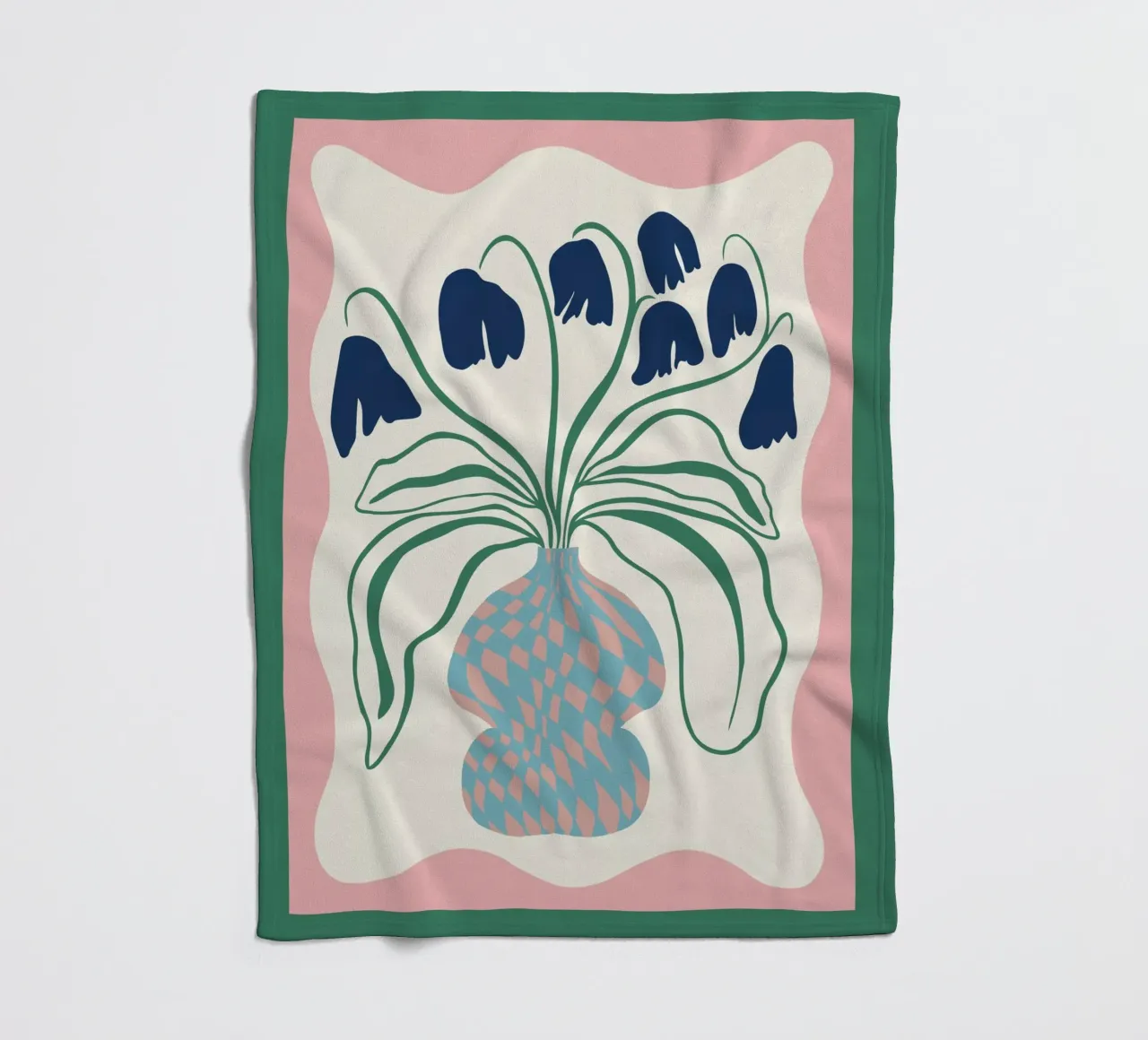 Segen Fleecedecke von Miho Art Studio