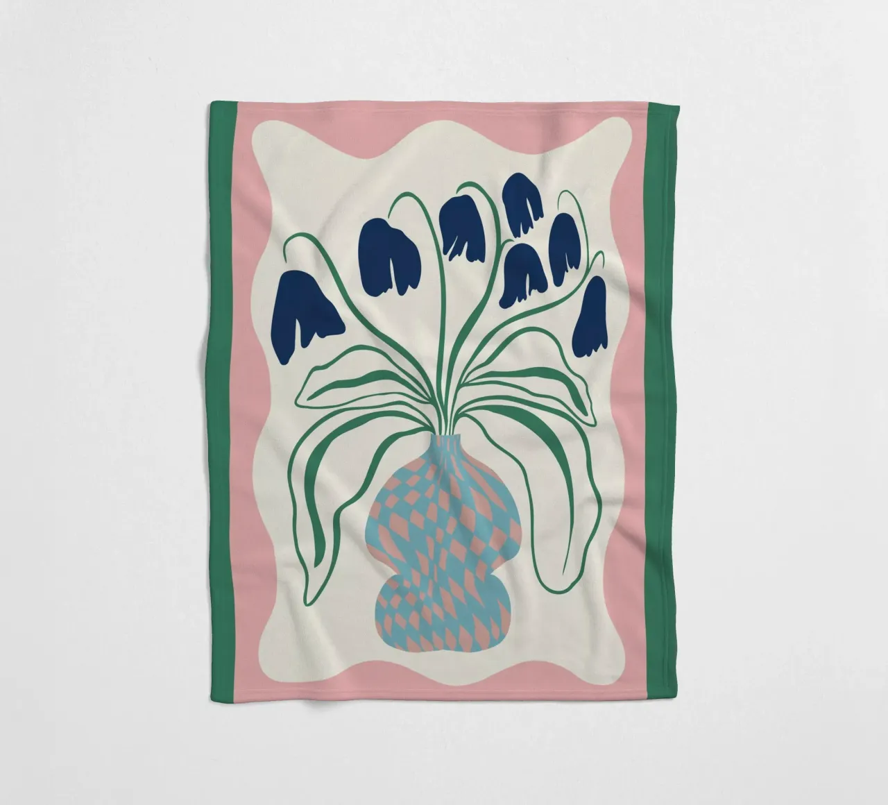 Segen Fleecedecke von Miho Art Studio