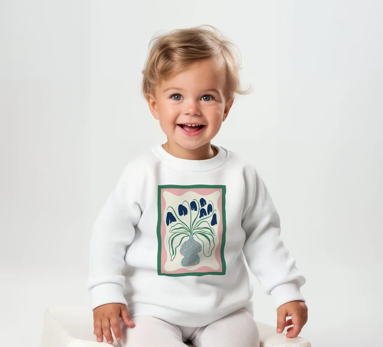 Benedizione felpa neonato da Miho Art Studio