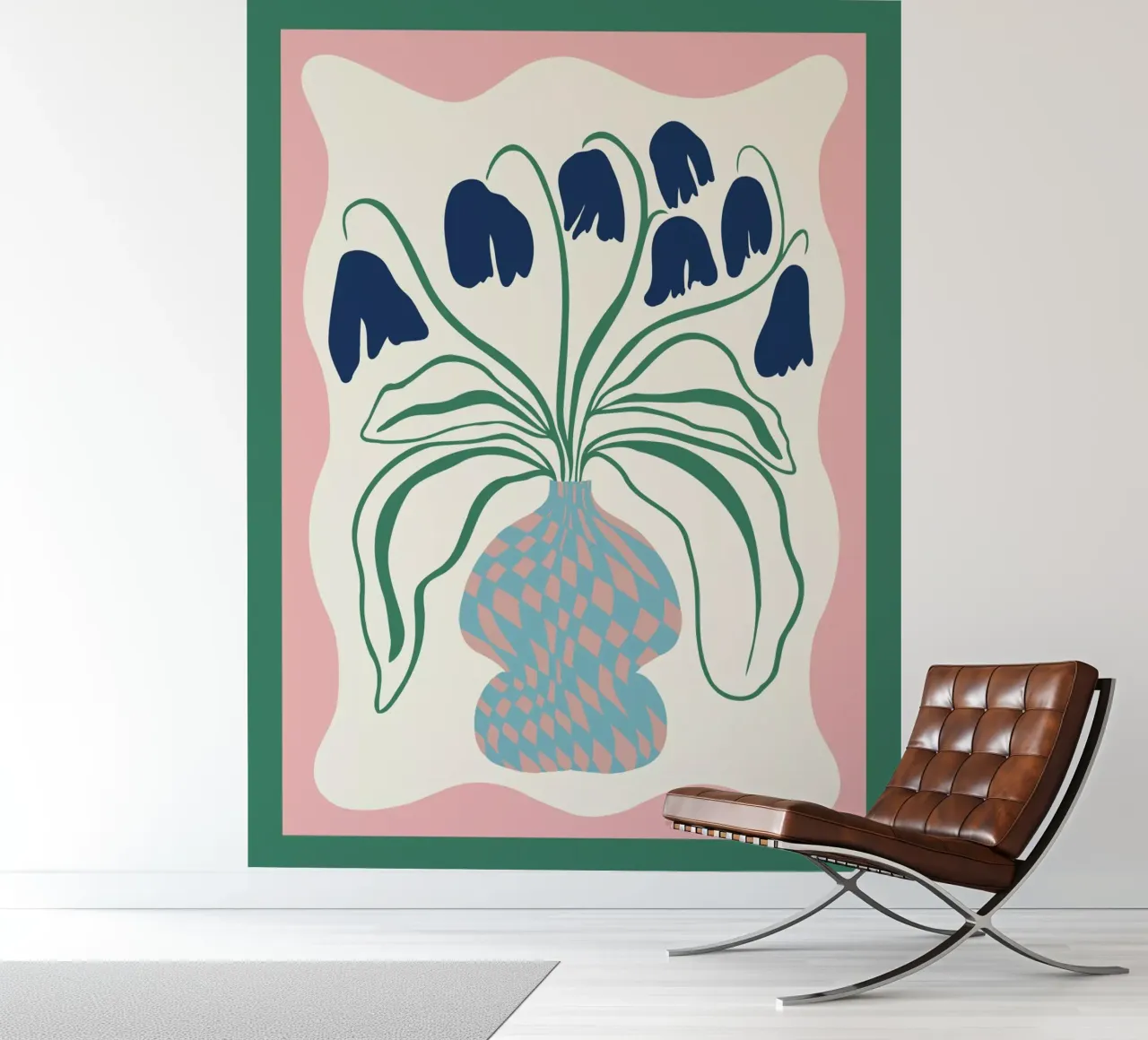 Zegening fotobehang van Miho Art Studio