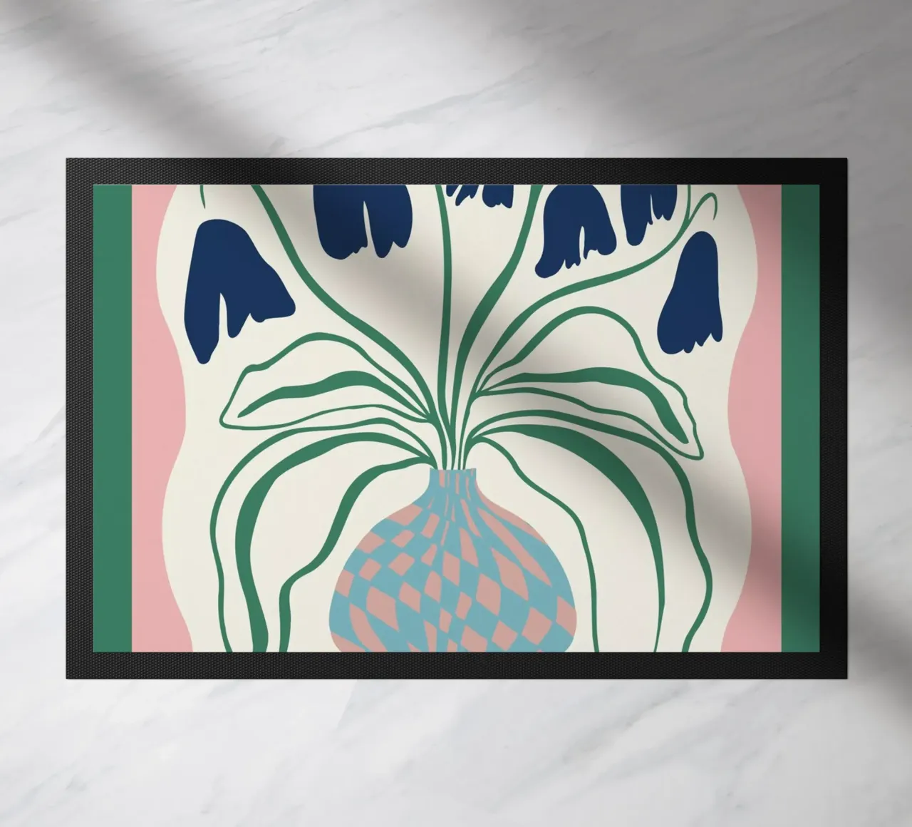 Blessing doormat by Miho Art Studio