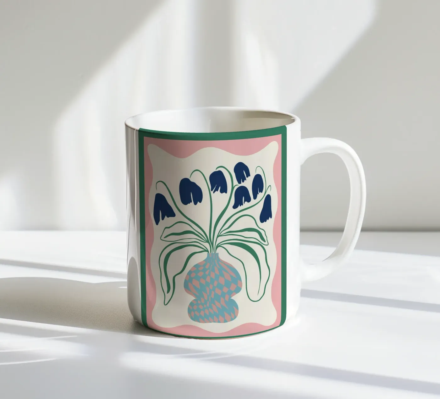 Blessing ceramic mug by Miho Art Studio