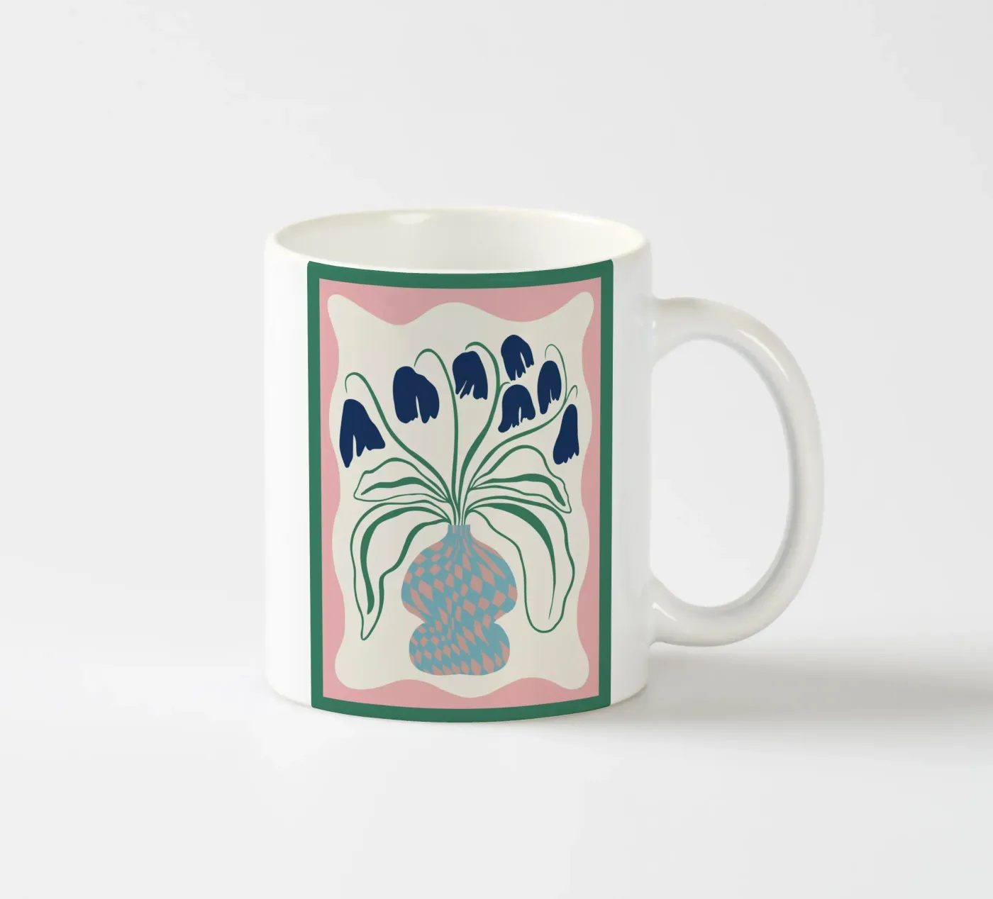 Blessing ceramic mug by Miho Art Studio