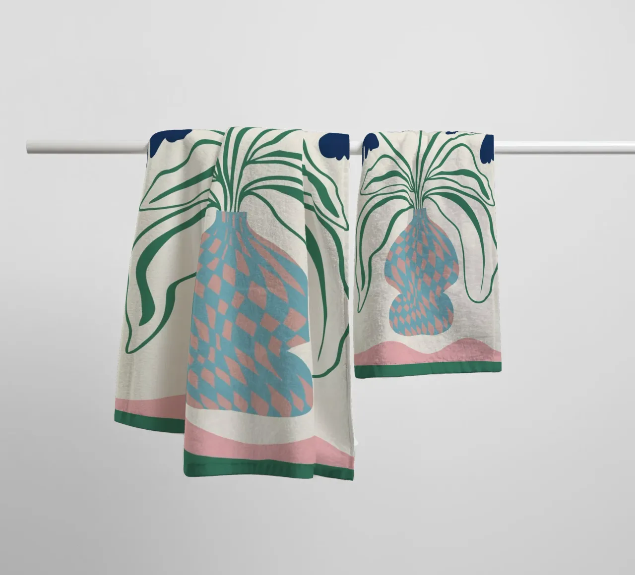 Blessing badhanddoek van Miho Art Studio