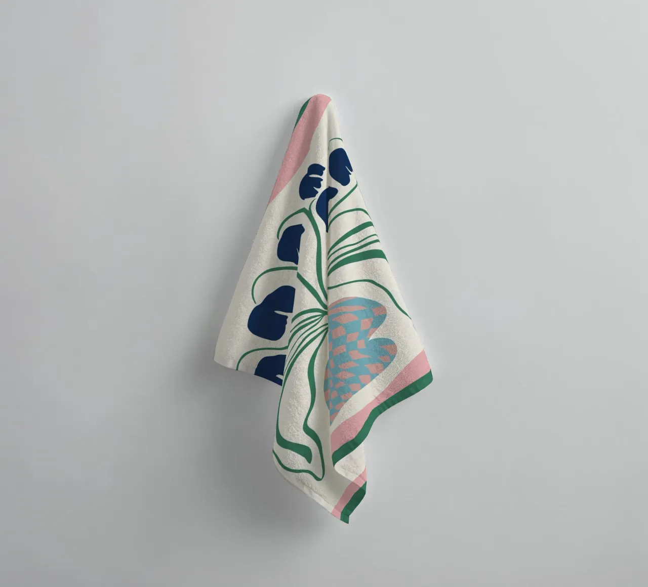 Blessing badhanddoek van Miho Art Studio