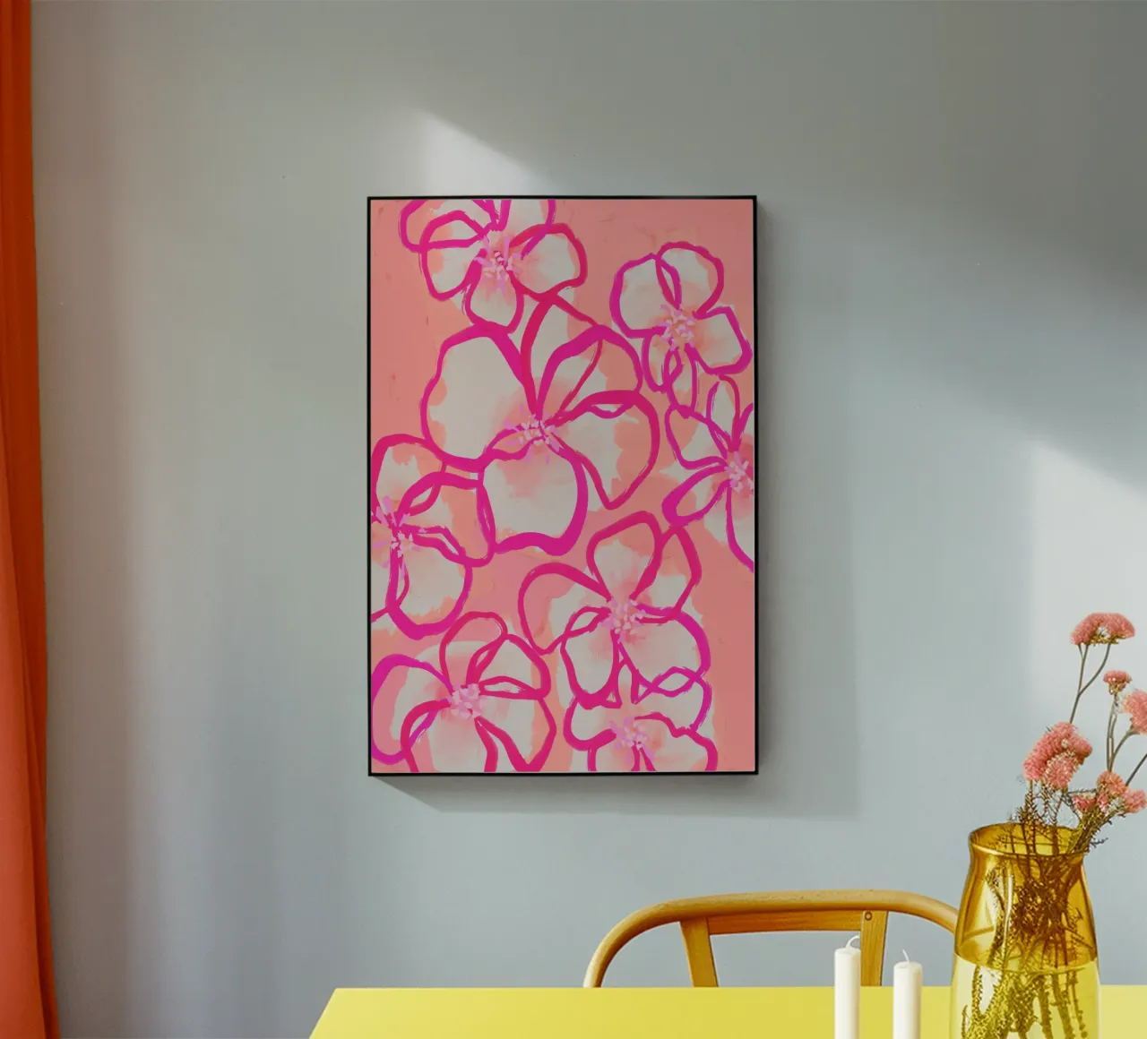 Pink Petals plexiglass da treechild