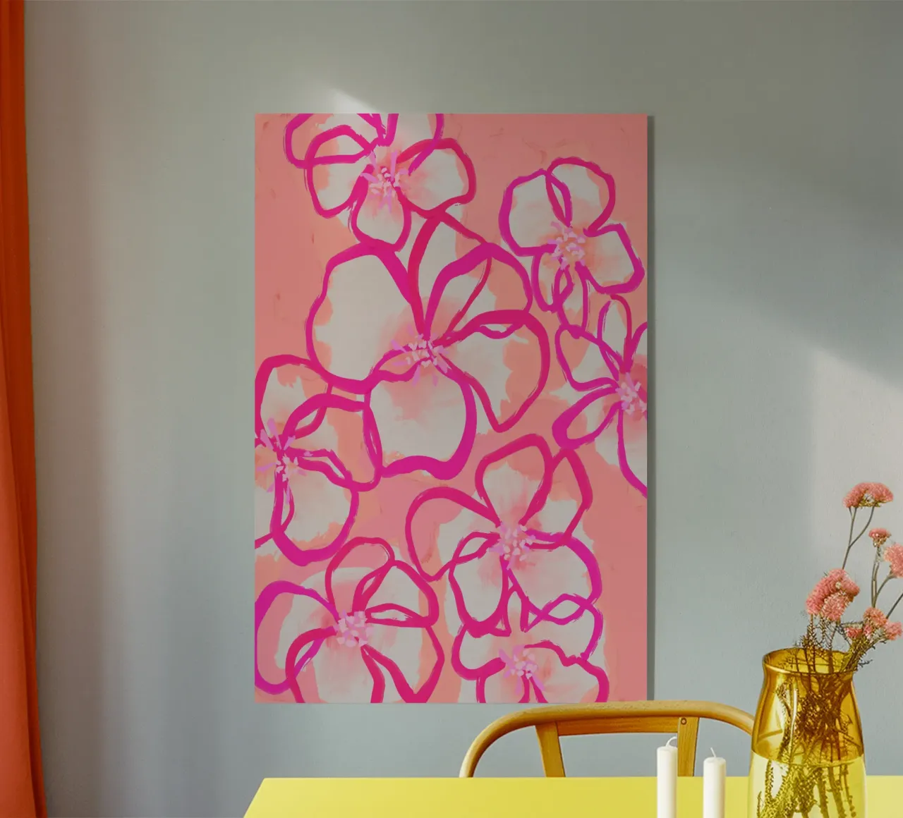 Pink Petals plexiglass da treechild