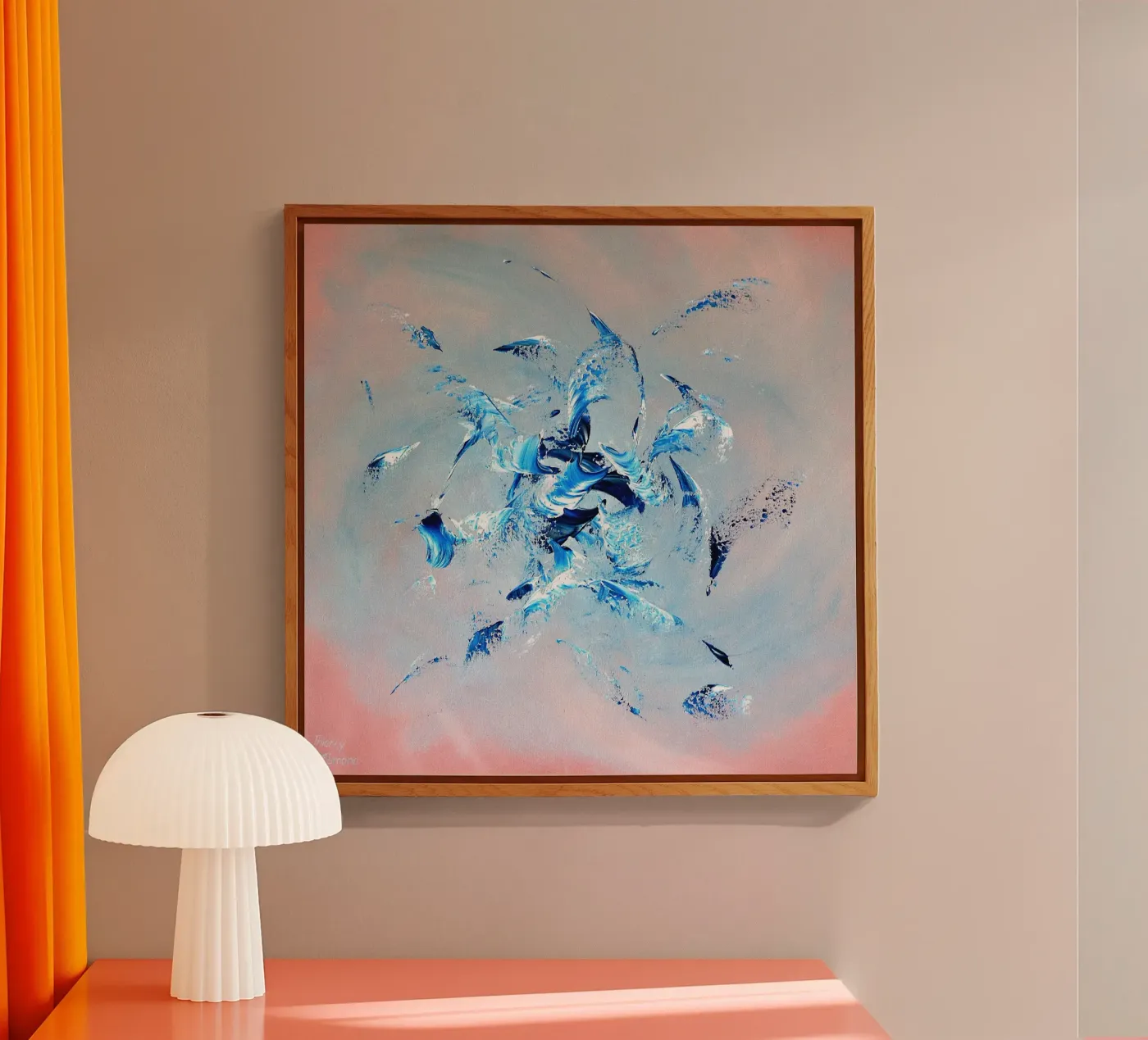 MEDITATION. acrylic glass by Little treasures for your home