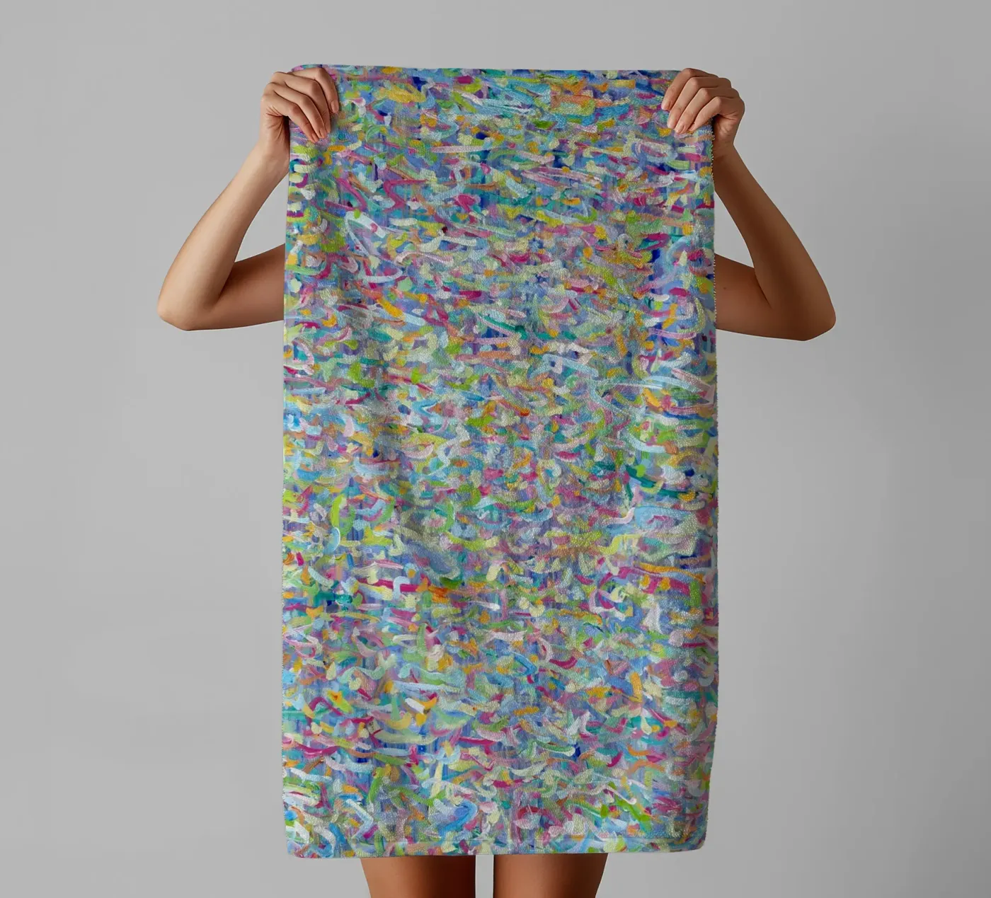 Floating Light towel by Helen Joynson