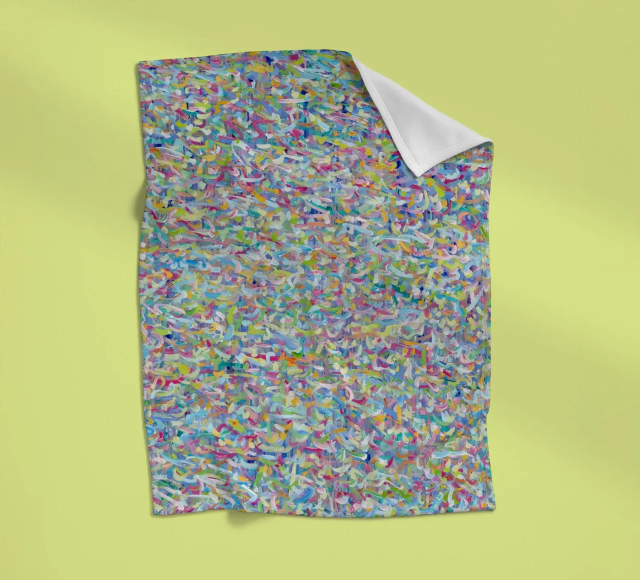 Floating Light fleece blanket by Helen Joynson