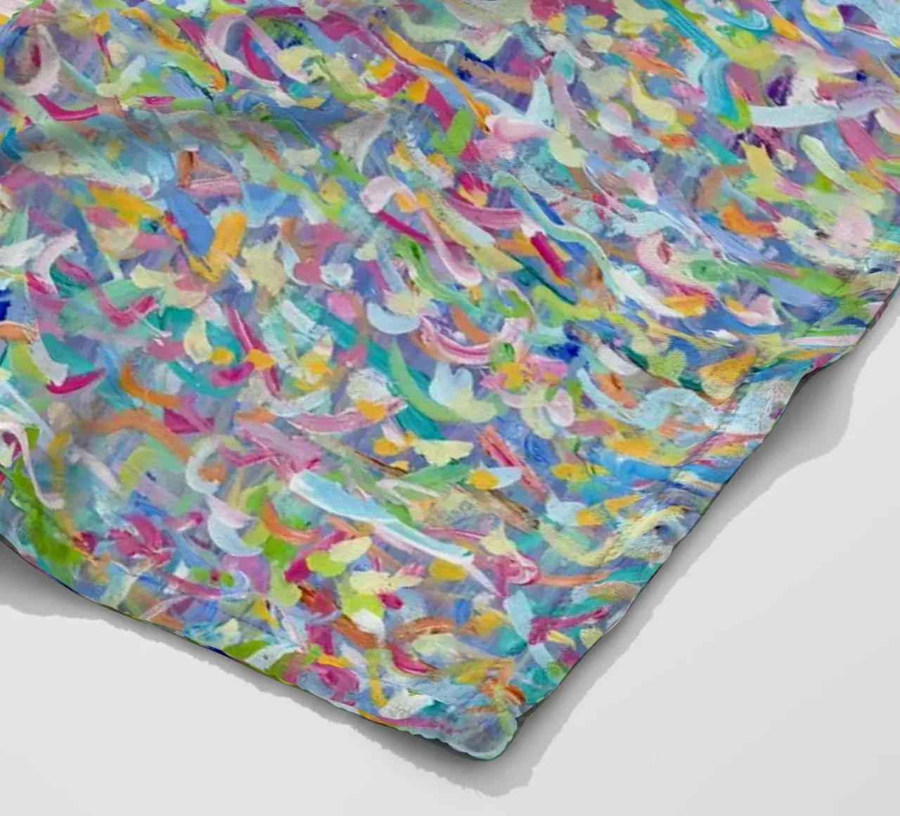 Floating Light fleece blanket by Helen Joynson
