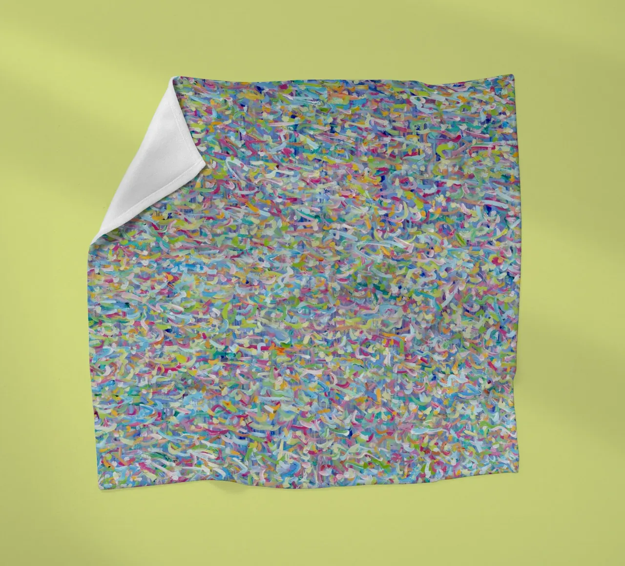 Floating Light fleece blanket by Helen Joynson