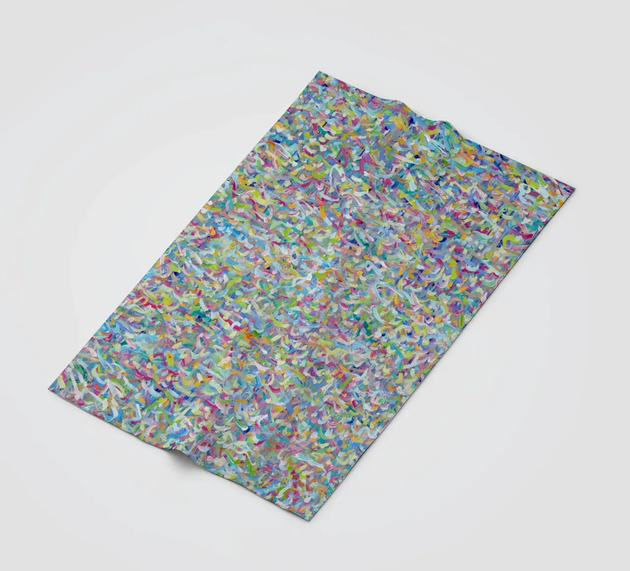 Floating Light fleece blanket by Helen Joynson
