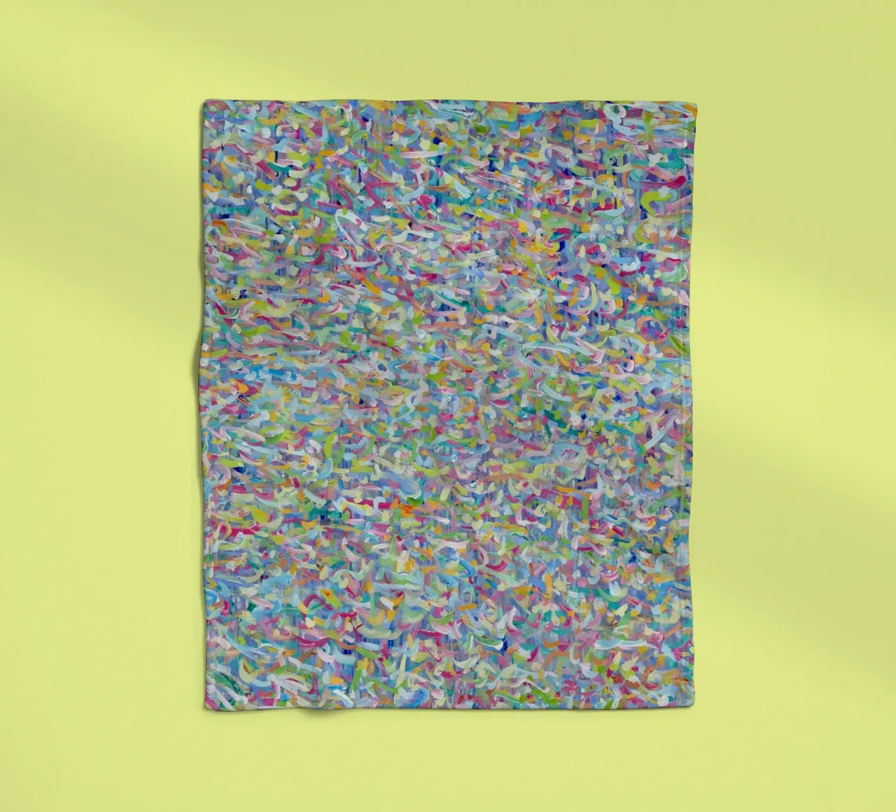 Floating Light fleece blanket by Helen Joynson