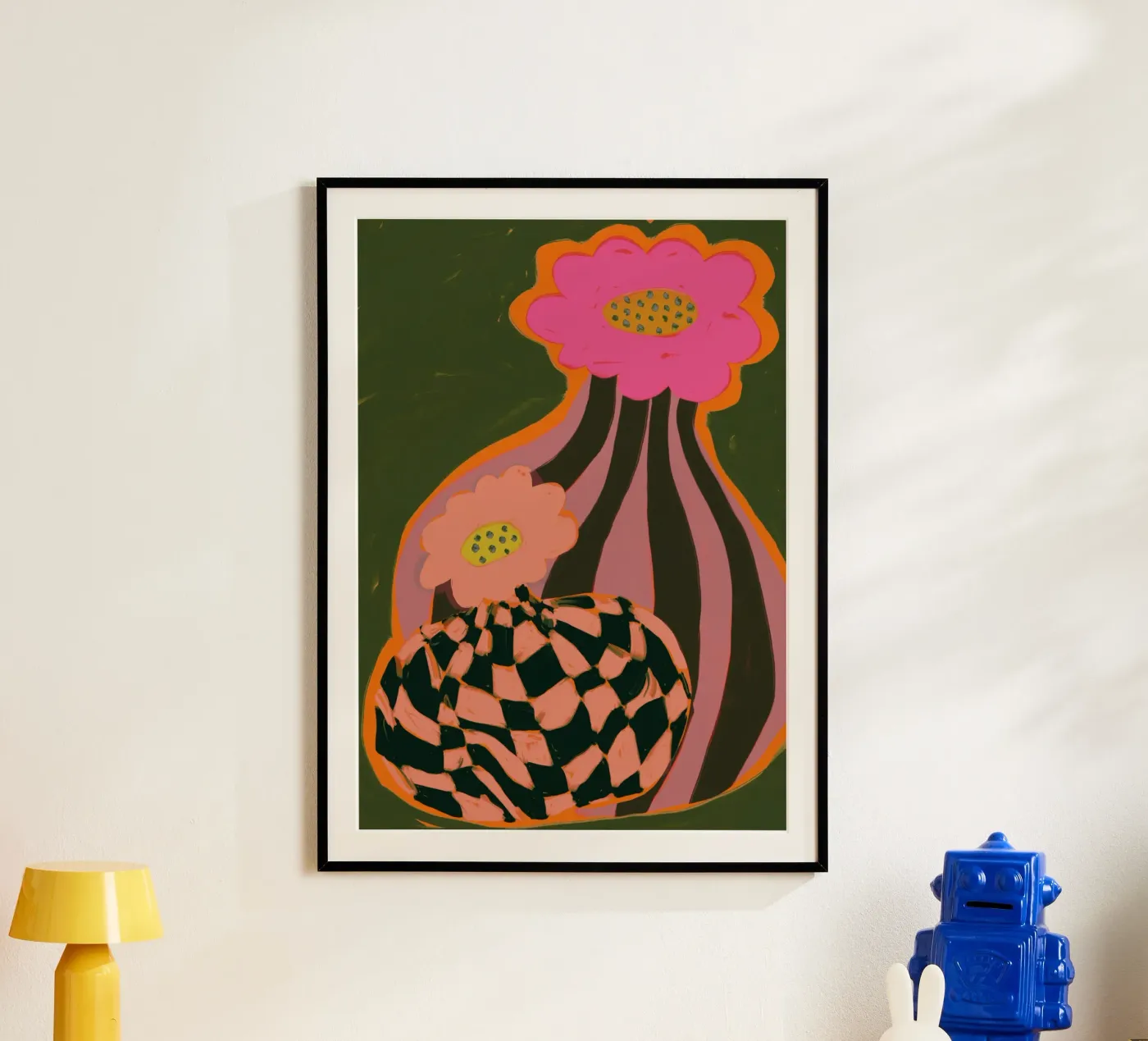 Retro Pattern poster van treechild