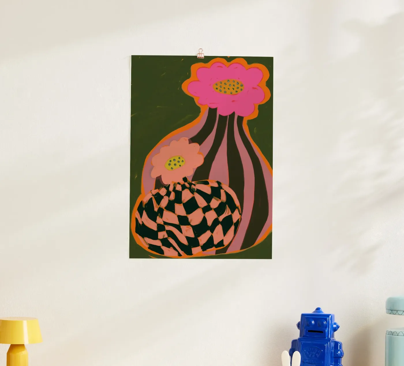 Retro Pattern poster van treechild