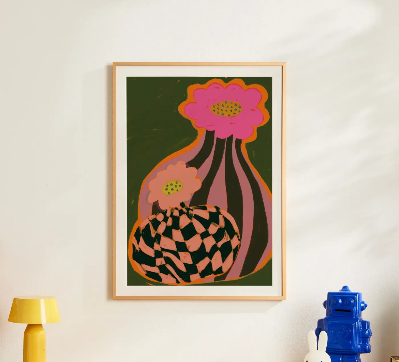 Retro Pattern poster van treechild