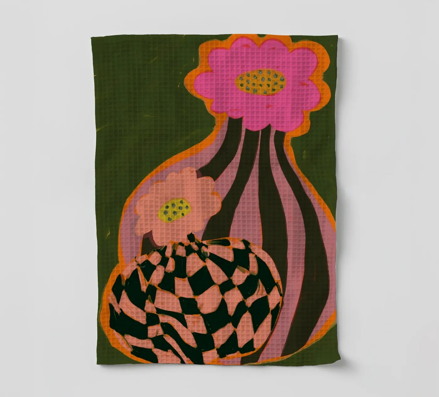 Retro Pattern theedoek van treechild