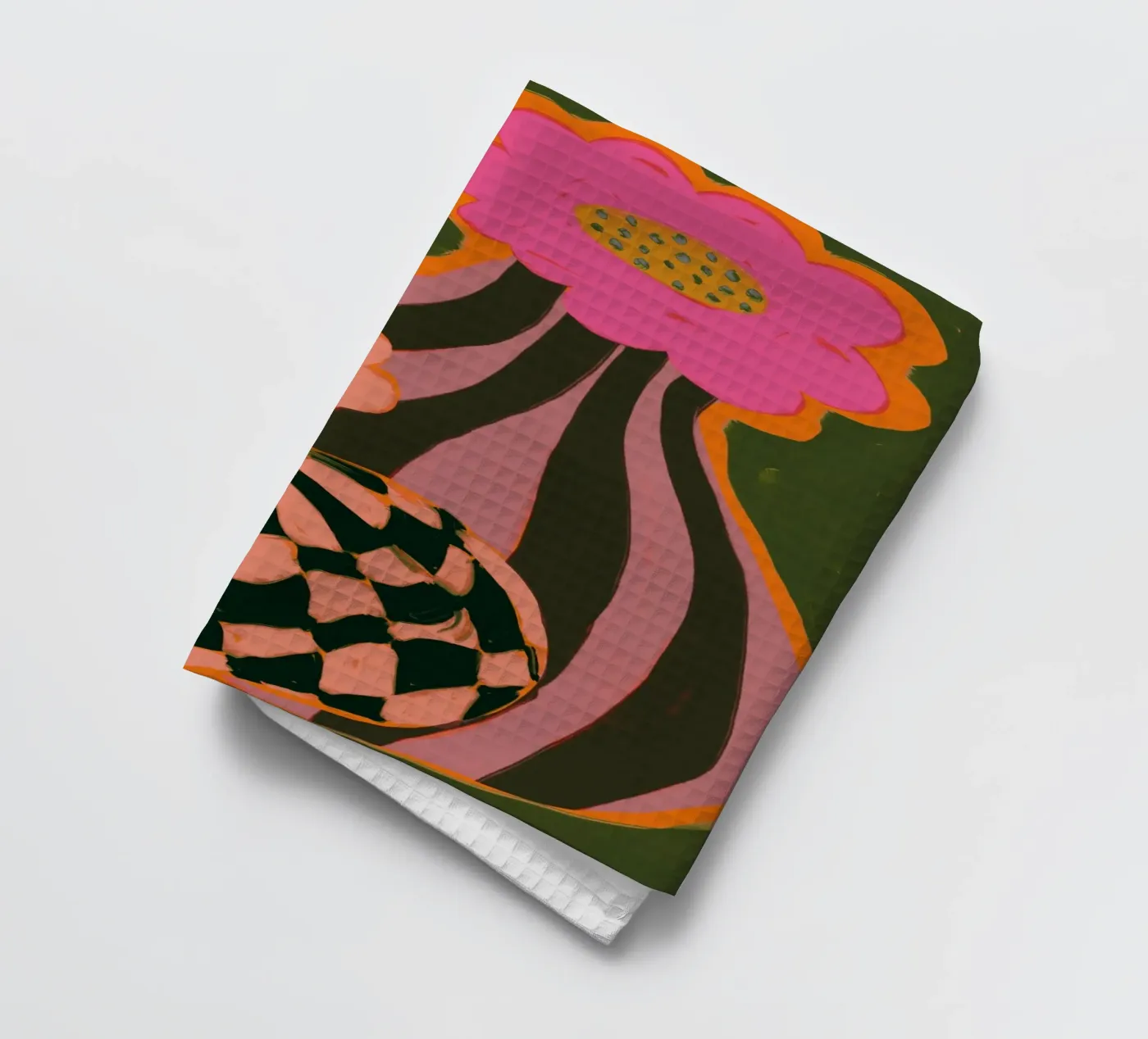 Retro Pattern theedoek van treechild