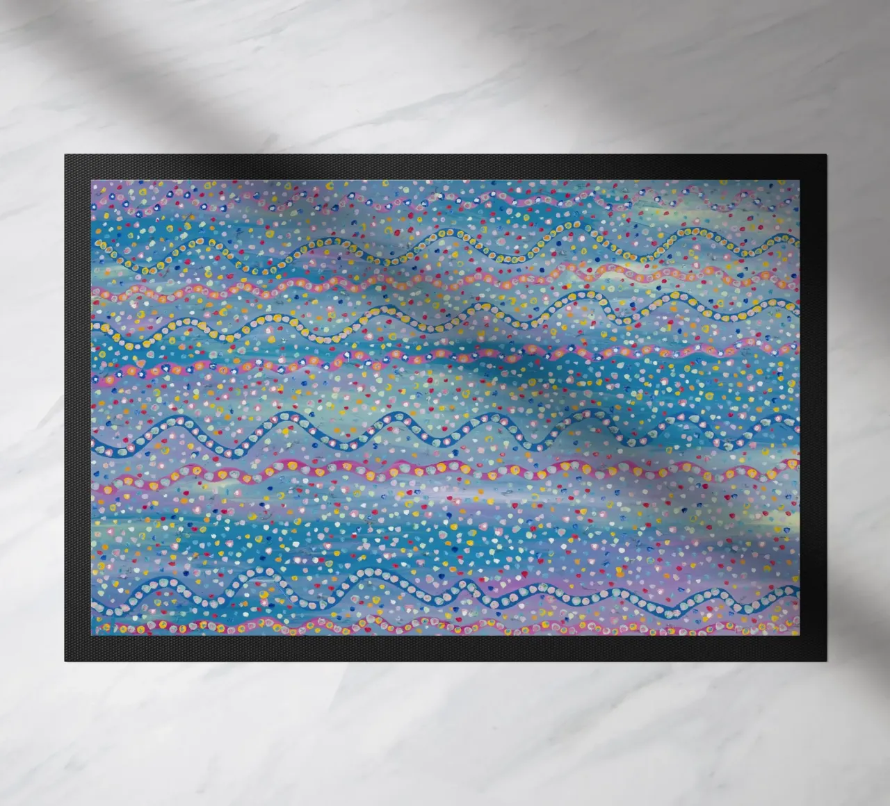 Fun Colours doormat by Helen Joynson