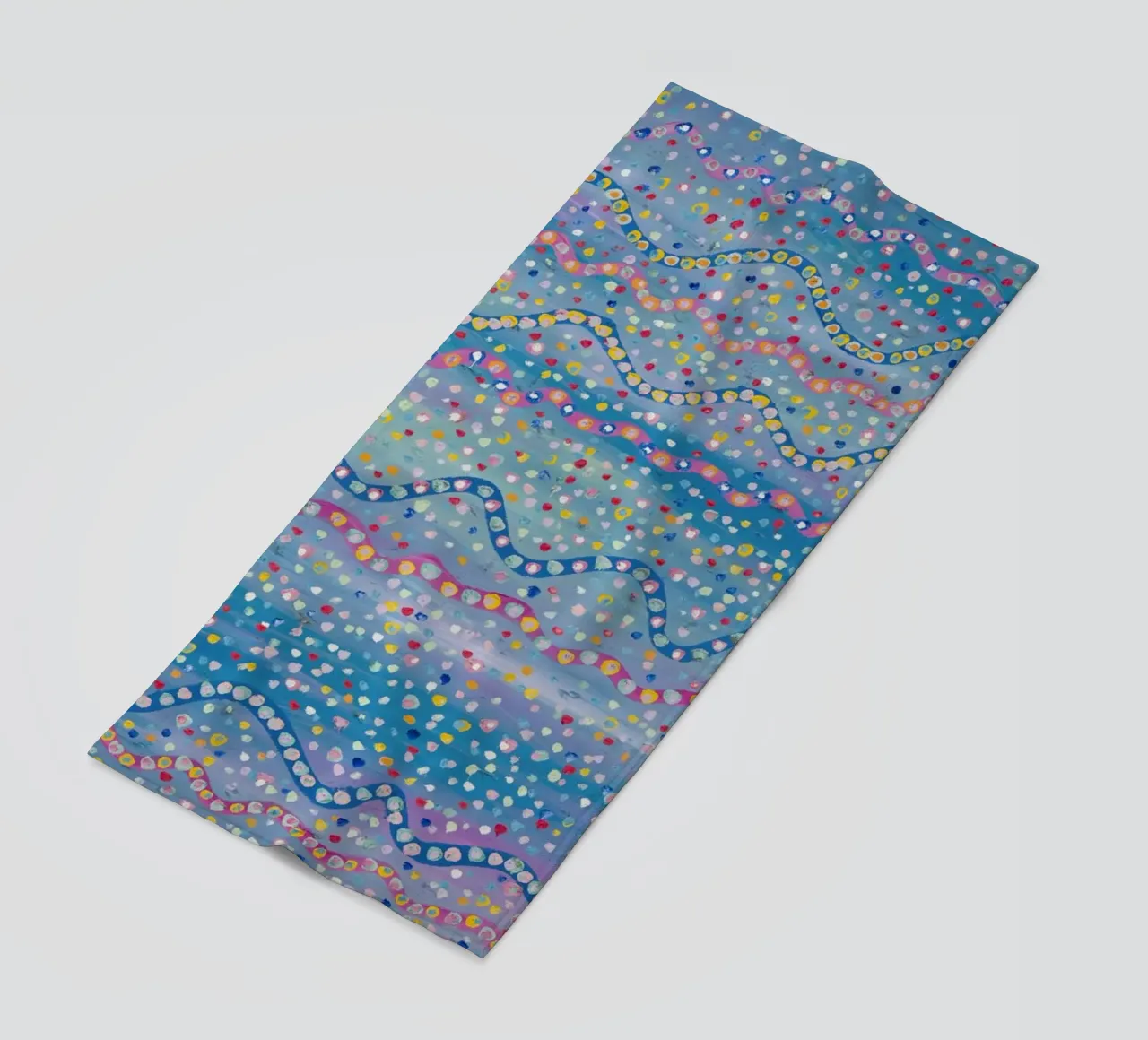 Fun Colours beach towel by Helen Joynson