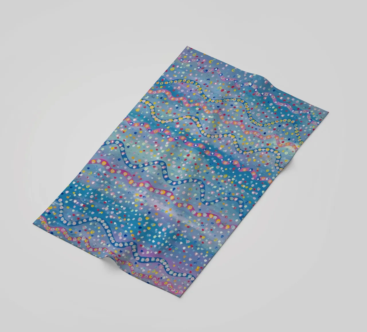 Fun Colours beach towel by Helen Joynson