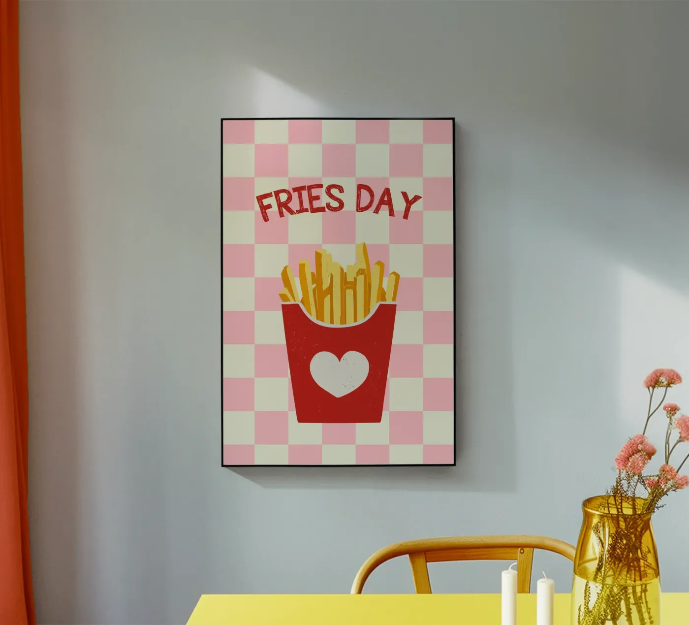 FRIES DAY Acryl-Glas von STUDIO 4H37