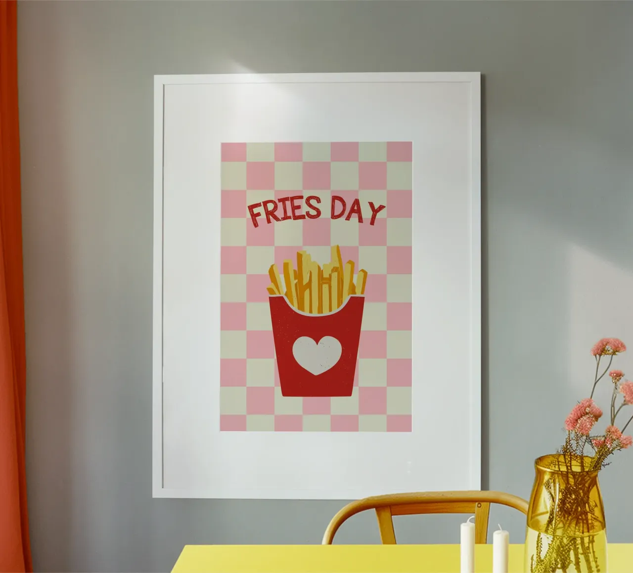 FRIES DAY poster da STUDIO 4H37