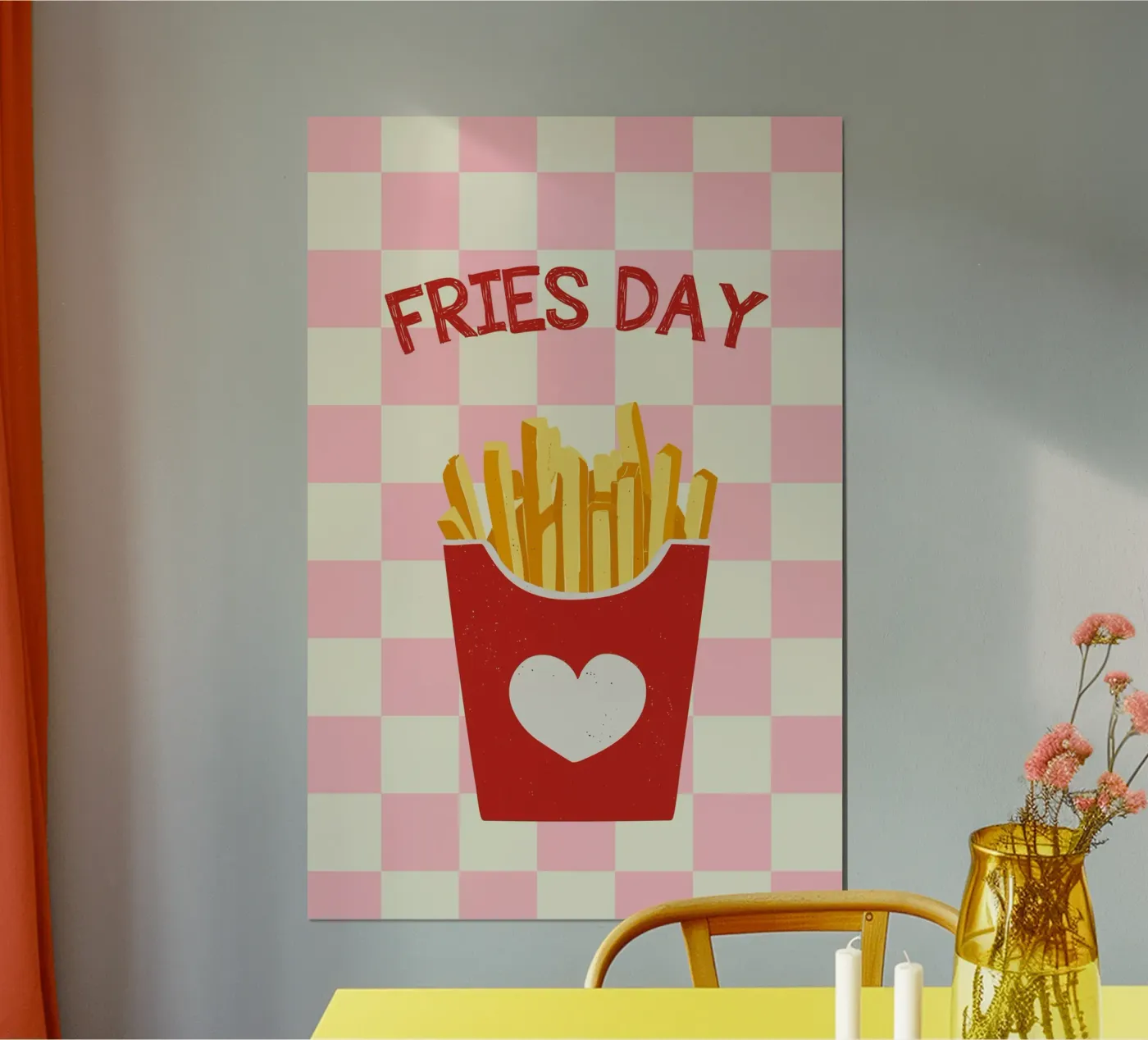 FRIES DAY poster da STUDIO 4H37