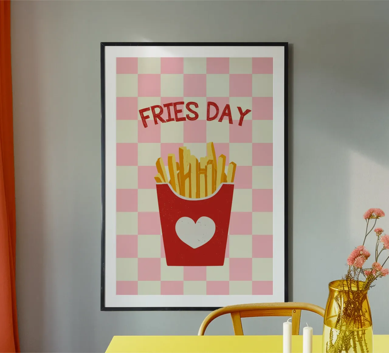 FRIES DAY poster da STUDIO 4H37