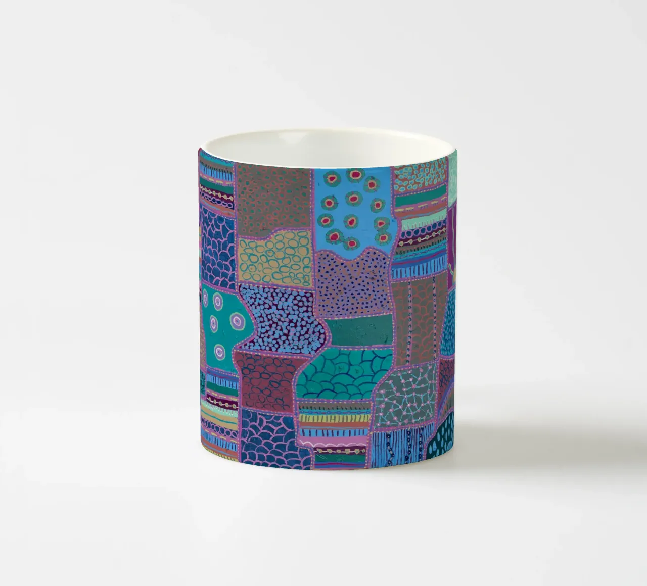Il verde è la guarigione tazza in ceramica da Helen Joynson