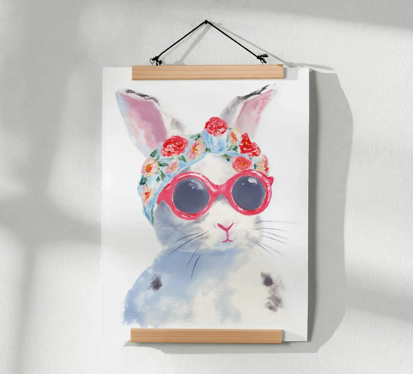 Hasen Moda Chic poster da Carina Pop & Pastell