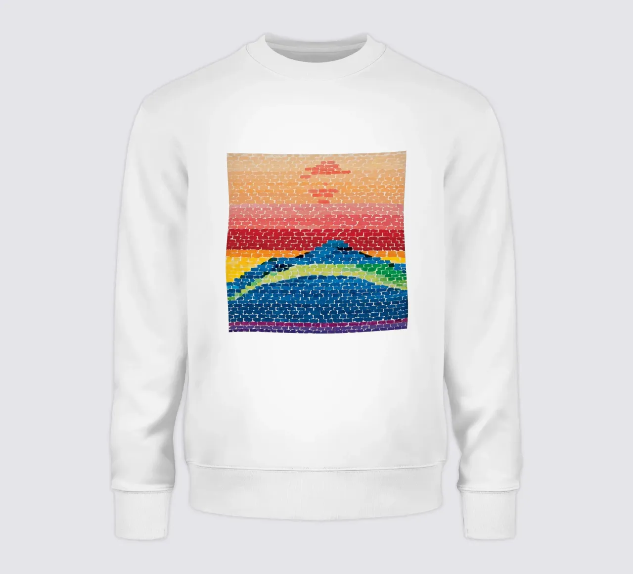 “Apollo 12 Splash Down” by Alma Thomas felpa da Chérie Prints