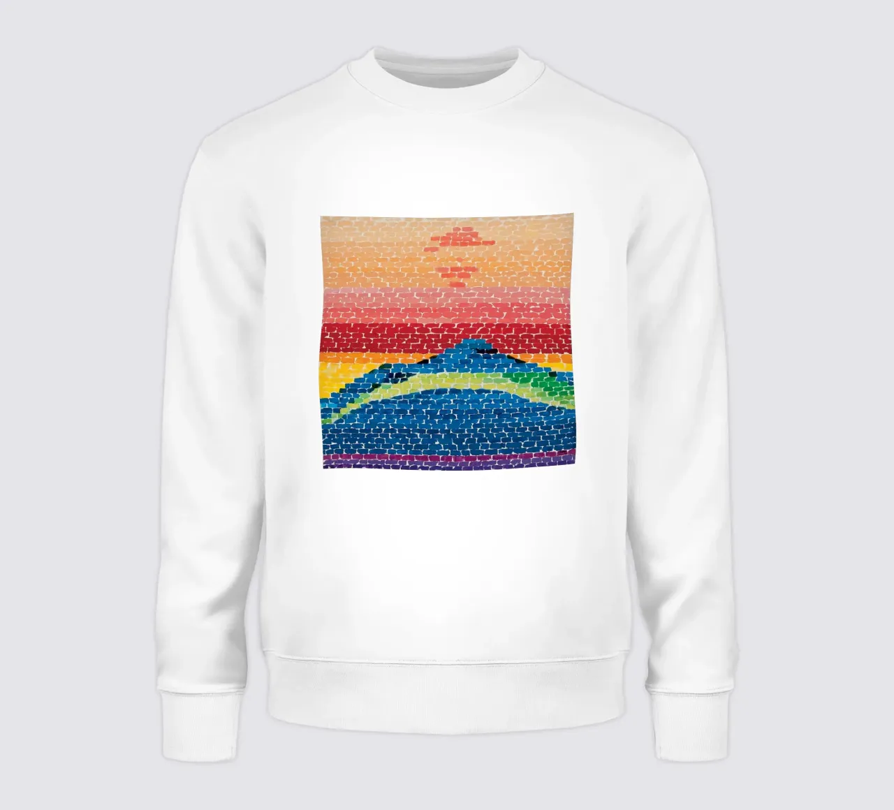 “Apollo 12 Splash Down” by Alma Thomas felpa da Chérie Prints