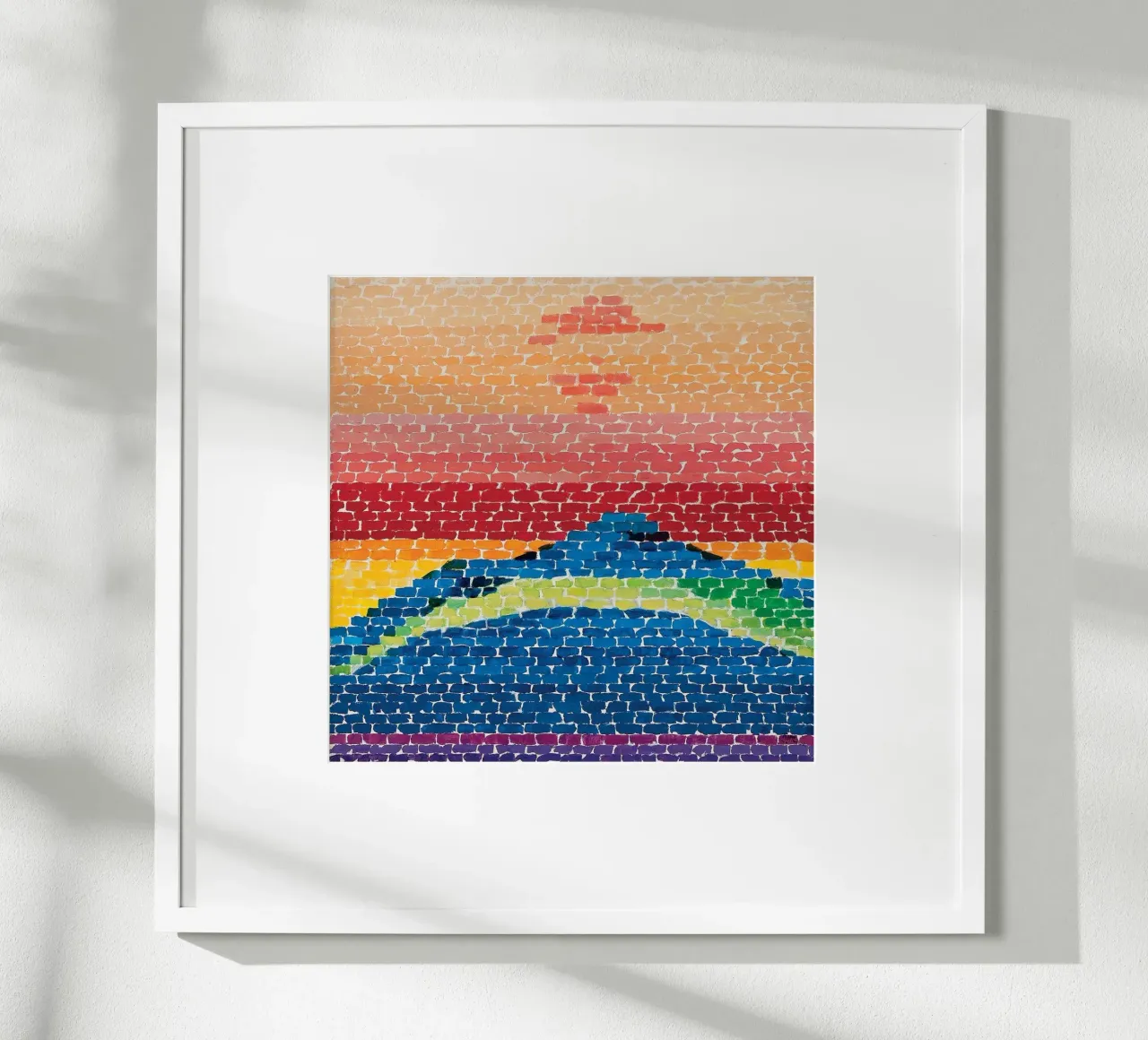 “Apollo 12 Splash Down” by Alma Thomas carta hahnemühle da Chérie Prints