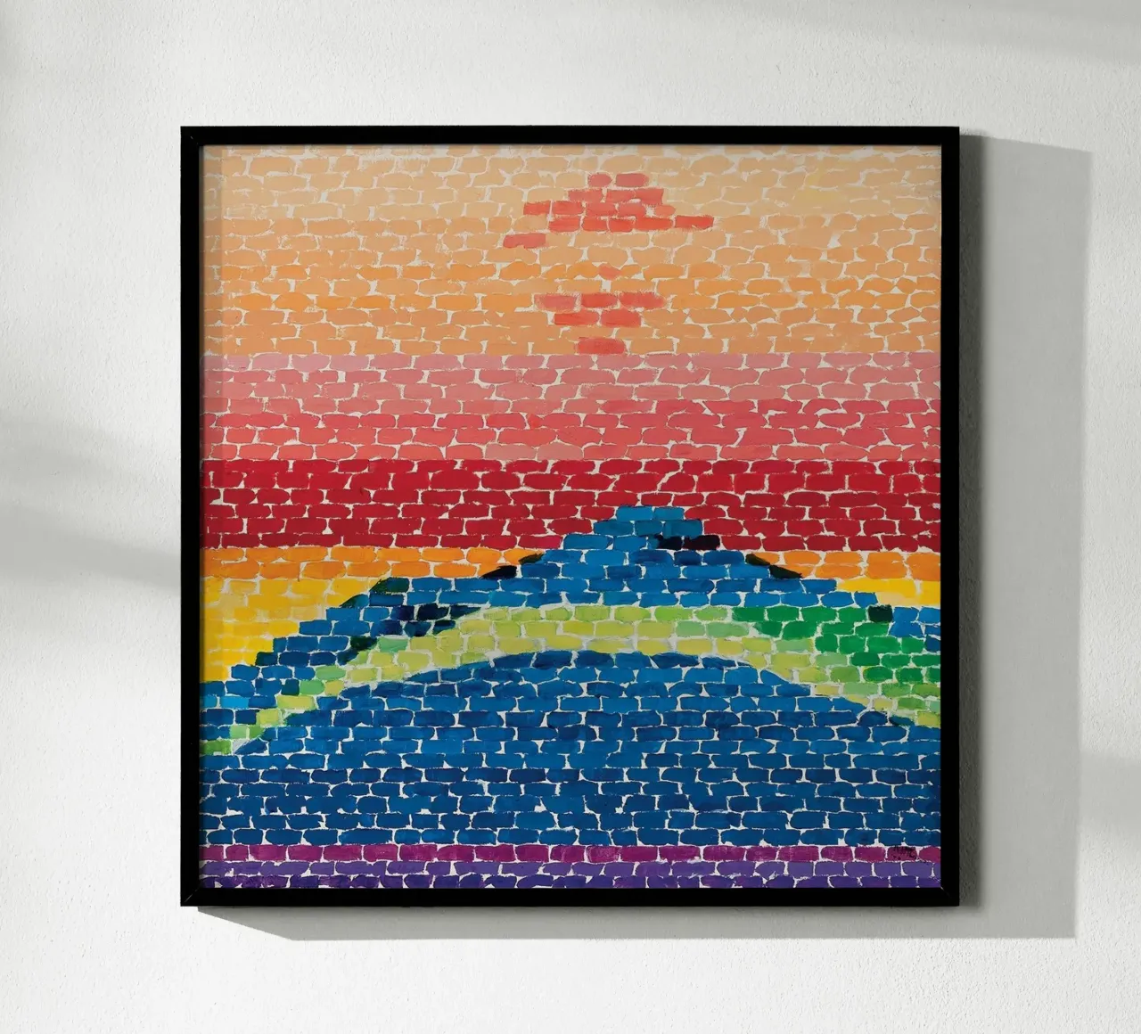 “Apollo 12 Splash Down” by Alma Thomas carta hahnemühle da Chérie Prints