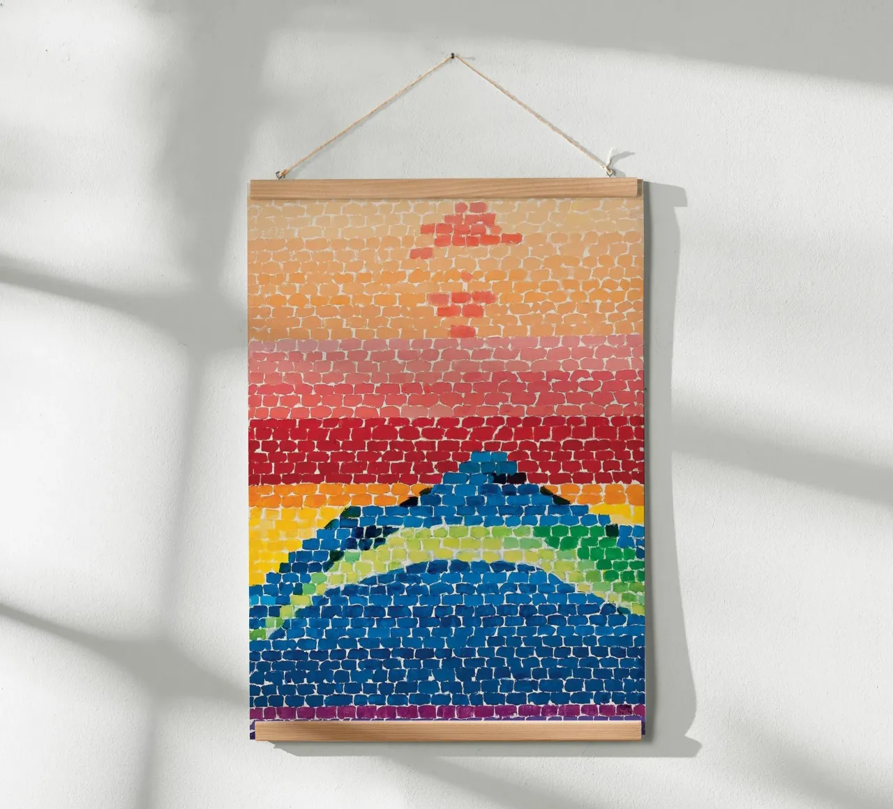 “Apollo 12 Splash Down” by Alma Thomas carta hahnemühle da Chérie Prints