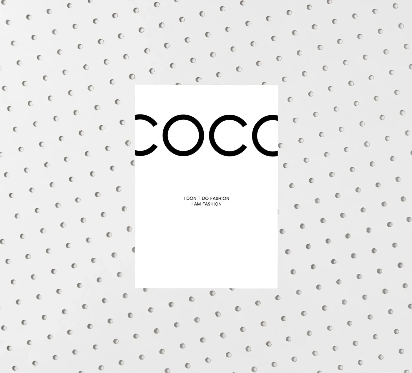 Coco sticker van Amanda Khan